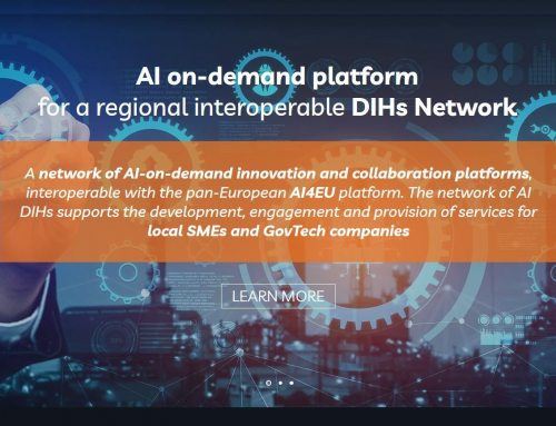 The DIH4AI project, started in January 2021, announces the launch of its website